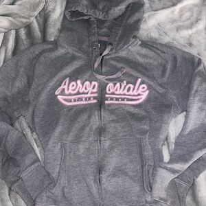 Aeropostale Heather Gray Sweatshirt